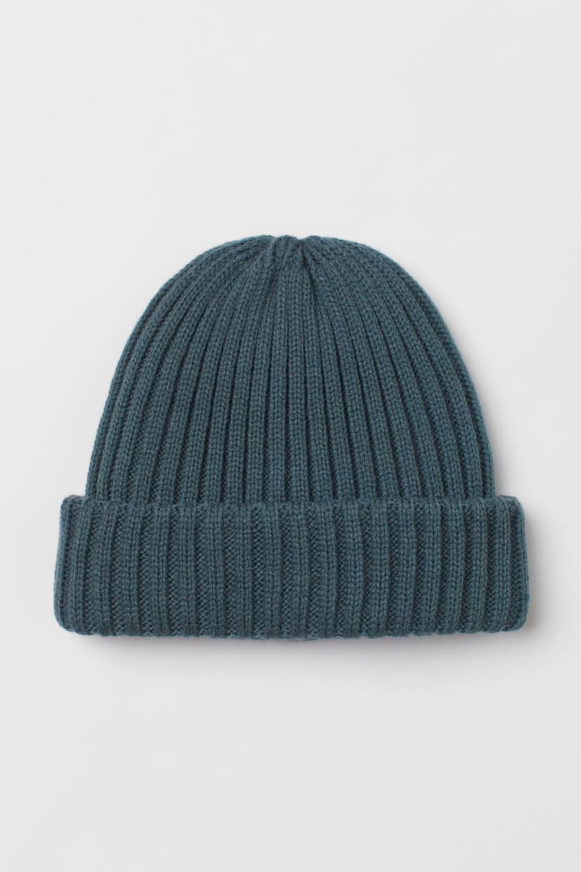 Rib-knit Hat